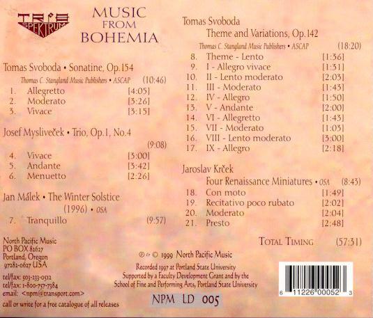 'Bohemia' CD