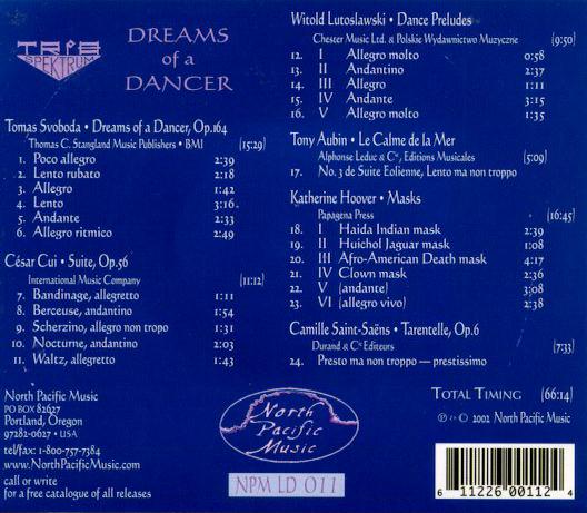 Svoboda 'Dreams of a Dancer' CD